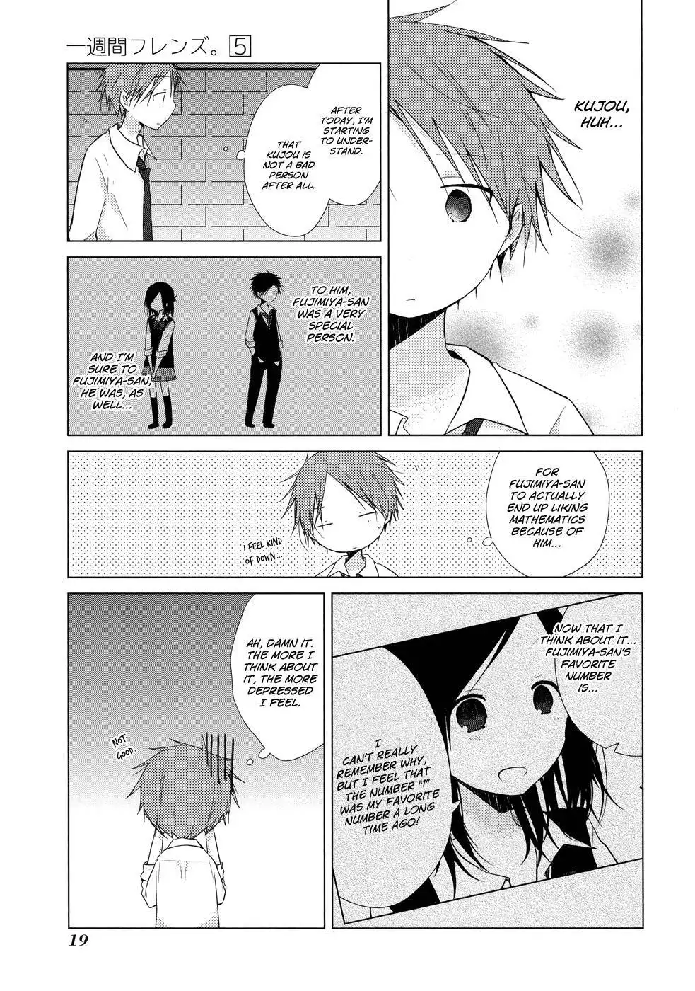 Isshuukan Friends. Chapter 22 23